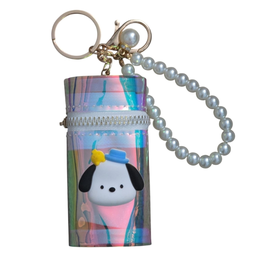 Pochacco Iridescent Keychain Pouch